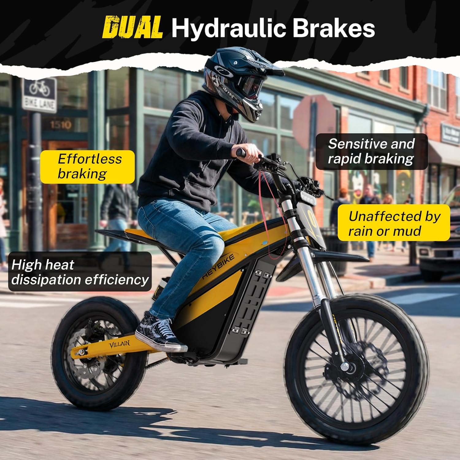 Step-by-step guide for Heybike Villain review,Heybike Villain review and rating,Heybike Villain honest review,Heybike Villain review pros cons,Heybike Villain review verdict,Heybike Villain dirt bike worth buying review - complete tutorial