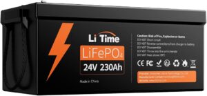 Image 1 of LiTime 24V 230Ah battery review