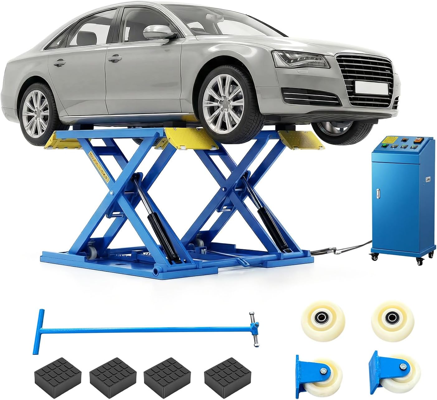 Image 1 of MutsMover 8000 lbs portable car lift review