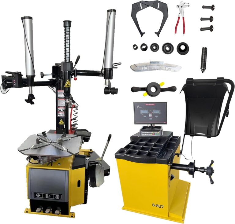 Image 1 of MutsMover tire changer wheel balancer review