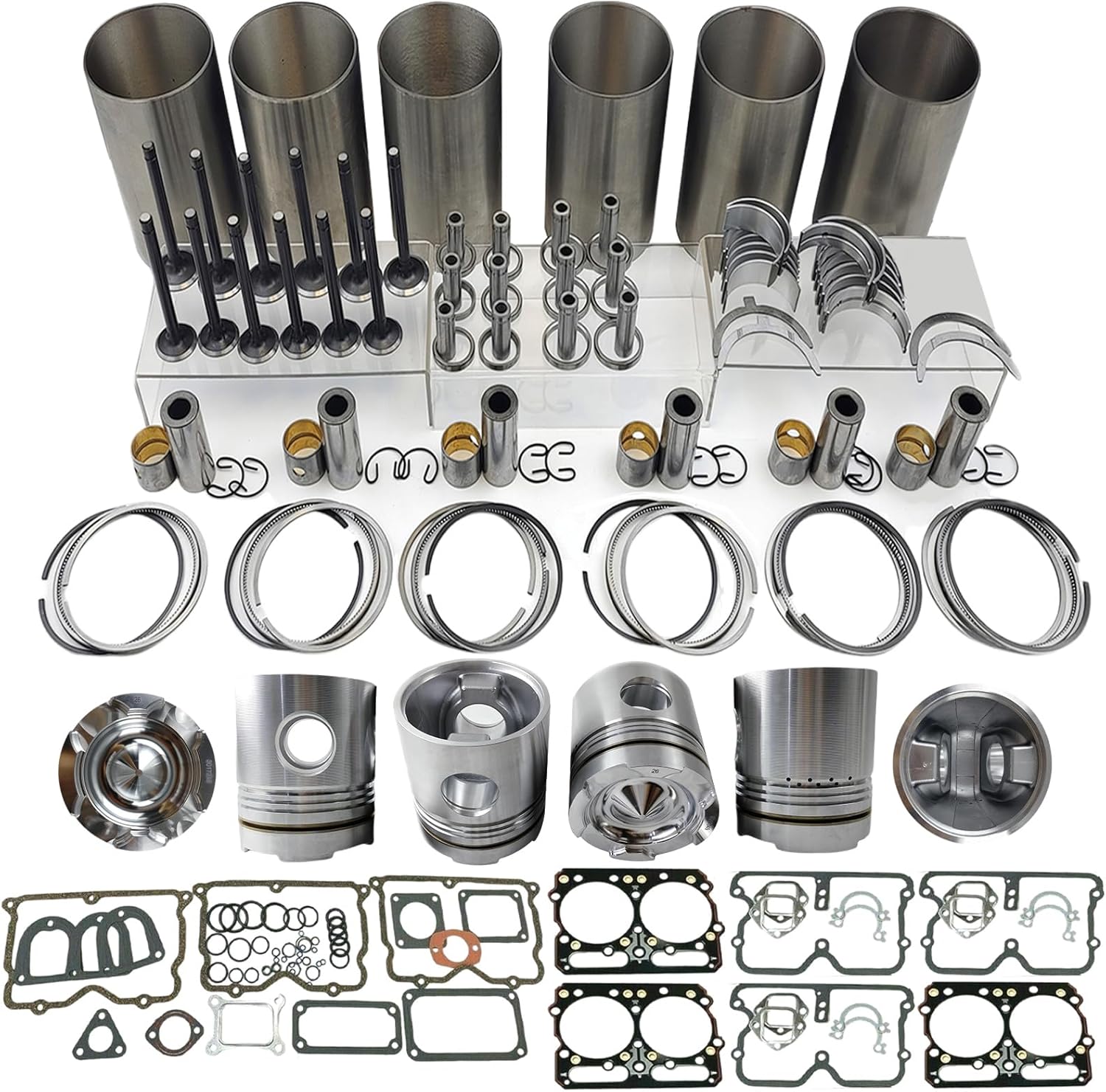 Image 1 of NT855 engine overhaul rebuild kit review