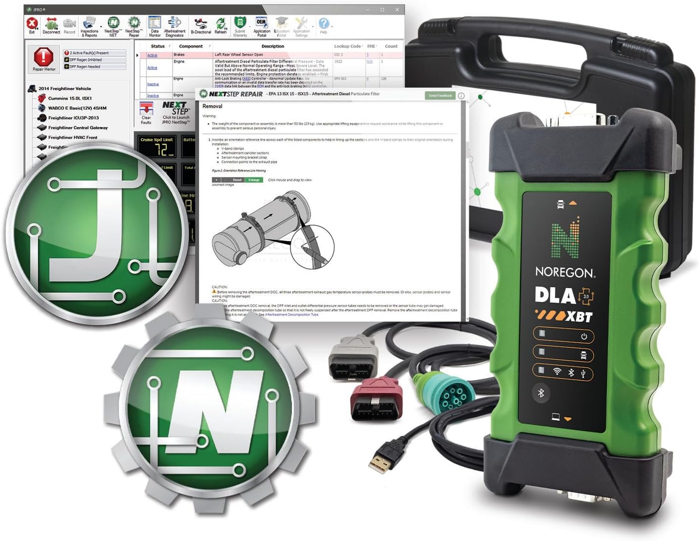 Image 1 of Noregon JPRO diagnostic software review