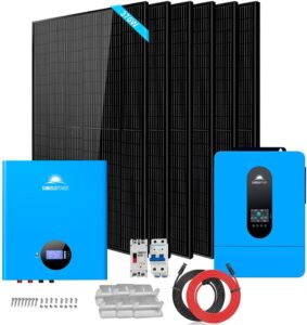 Image 1 of SUNGOLDPOWER 6500W solar kit review