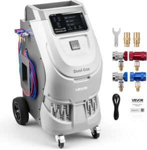 Image 1 of VEVOR refrigerant recovery machine review