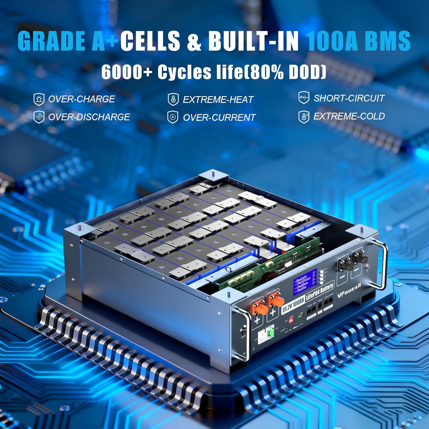VPauexii 48V 100Ah battery review,VPauexii battery review pros cons,48V 100Ah LiFePO4 battery review and rating,VPauexii rack battery honest review,is VPauexii 48V battery worth buying,VPauexii battery review verdict performance review and real-world results